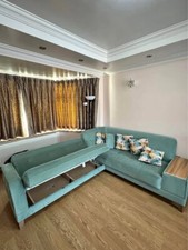 Green fabric convertable for sale  HARROW