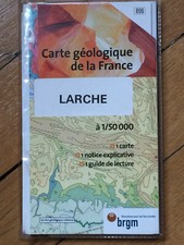 Carte geologique larche d'occasion  Orleans-