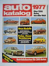 Auto katalog 1977 gebraucht kaufen  Niebüll