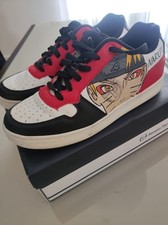 Sneakers custom naruto usato  Napoli