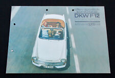 Prospekt brochure dkw gebraucht kaufen  Hamburg