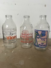 Vintage milk bottles for sale  HAYLE