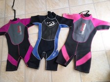 Girls wetsuit bundle for sale  NORTHAMPTON
