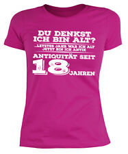 Damenshirt geburtstag sprüche gebraucht kaufen  Fürstenstein