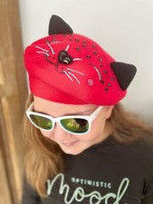 Katze mädchen beret gebraucht kaufen  Deutschland