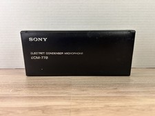 NOVA CAIXA ABERTA Sony Electret microfone condensador ECM-77B comprar usado  Enviando para Brazil