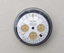 Breitling Heritage 1884 Navitimer GMT cronógrafo mostrador branco D2332212 comprar usado  Enviando para Brazil