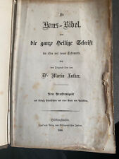 Alte bibel hausbibel gebraucht kaufen  Petershagen