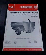 Rimorchio trasporto trailer usato  Brescia