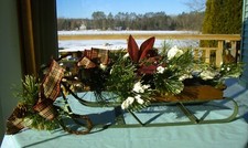 Decorated centerpiece wood for sale  Townsend