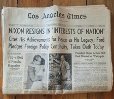 Nixon resigns aug for sale  Athol