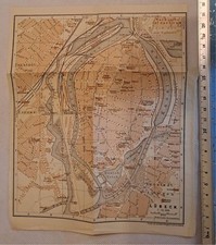 Kleiner alter stadtplan gebraucht kaufen  Schönheide