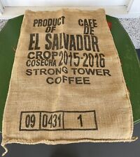 Burlap coffee feed for sale  Saint Joseph