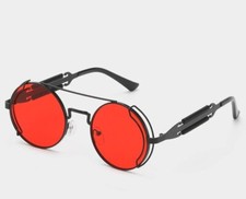 Steampunk brille rot gebraucht kaufen  Neuss