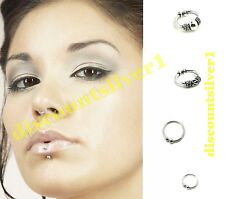 Silver nose ring for sale  BIRMINGHAM