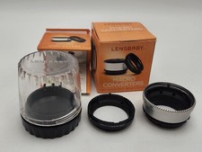 Teleconversores LensBaby Macro Teleconversores anel de extensão 8mm e 16mm comprar usado  Enviando para Brazil
