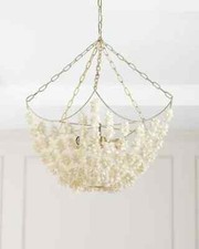 Clamrose shell chandelier for sale  Valparaiso
