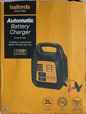 Halfords automatic battery for sale  MANSFIELD
