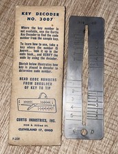Curtis key decoder for sale  Louisville