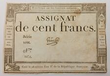 Billet assignat francs d'occasion  Saint-Pantaléon-de-Larche