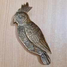 Solid brass cockatoo for sale  CARDIFF