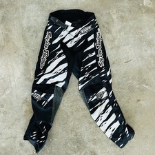 Calça de corrida Troy Lee Designs zebra infantil juvenil motocross preta tamanho 22 rara comprar usado  Enviando para Brazil