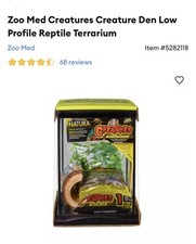 Reptile amphibian terrarium d'occasion  Expédié en Belgium