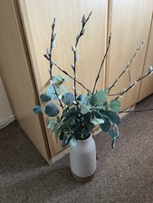 Vase twigs eucalyptus for sale  WINSFORD