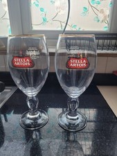 Pair stella artois for sale  ROWLANDS GILL