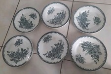 Lot assiettes faïence d'occasion  Semblançay