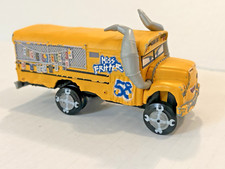 Disney Cars 3 Deluxe Miss Fritter Ônibus Escolar DieCast Metal Demolition Derby 4", usado comprar usado  Enviando para Brazil