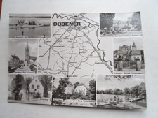 Dübener heide landkarte gebraucht kaufen  Deutschland