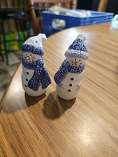 Snowman salt pepper for sale  Blairsville