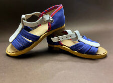 Sandálias infantis soviéticas antigas vintage sapatos de bebê feitas na URSS 70s comprar usado  Enviando para Brazil