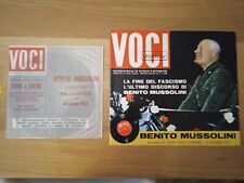Voci storiche mussolini usato  Livorno