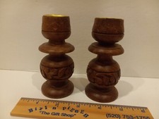 Wooden carved floral for sale  Kingman