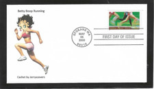 BETTY BOOP SUMMER SPORTS FDC 2000 SPOKANE, WASHINGTON JERRY'S COVERS 1 de 1 comprar usado  Enviando para Brazil