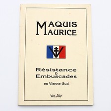 Maquis maurice résistance d'occasion  Bar-le-Duc