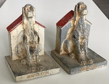 2 Napoleon Dog House banco de moedas metal antigo antigo comprar usado  Enviando para Brazil