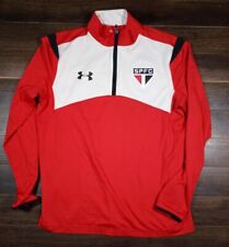 JAQUETA SUÉTER SOCCER MASCULINO XL UNDER ARMOUR FOOTBALL SPFC MASCULINA COLD GEAR comprar usado  Enviando para Brazil