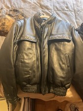 Leather motorcycle jacket for sale  Frostproof
