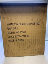 Máquina espremedor profissional Hamilton Beach, extrator centrífugo, com 3,5” comprar usado  Enviando para Brazil