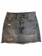 Levi 501 jeansrock gebraucht kaufen  Wesseling
