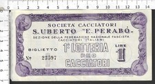 Lotteria pro cacciatori usato  Italia