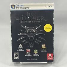 The Witcher Enhanced Edition para Windows classificação M com manual 4 discos capa na caixa, usado comprar usado  Enviando para Brazil