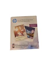 hp social media photo paper for sale  Camp Verde