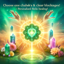 🌈 Escolha um chakra e bloqueios claros - Reiki personalizado cura! 🌈, usado comprar usado  Enviando para Brazil