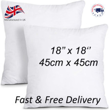 Cushion inserts 18x18 for sale  BOLTON