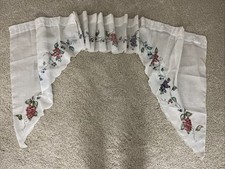 Valance swags cream for sale  Oregon