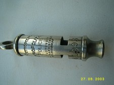 Numbered police whistle for sale  CROMER